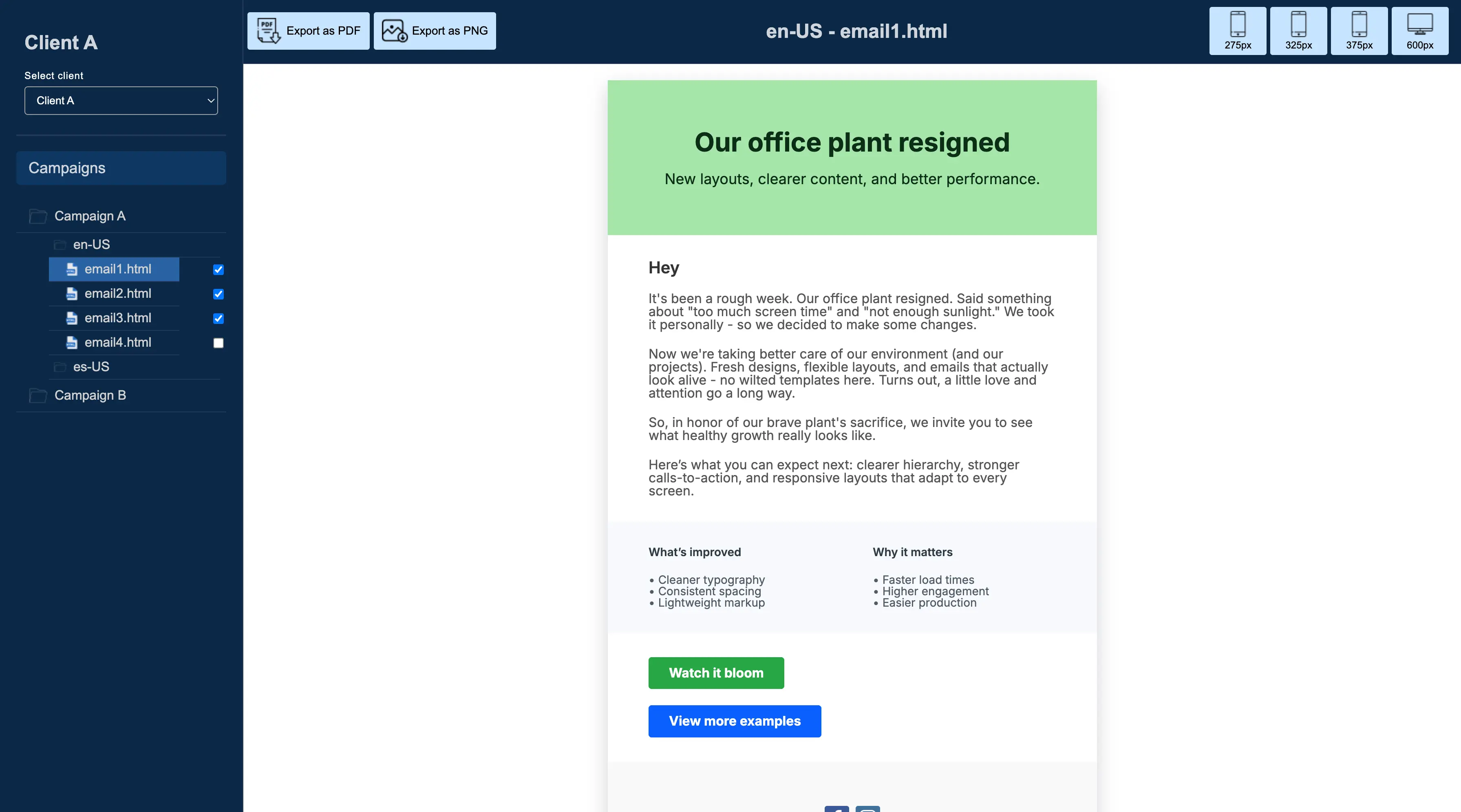 How the workflow looks in practice